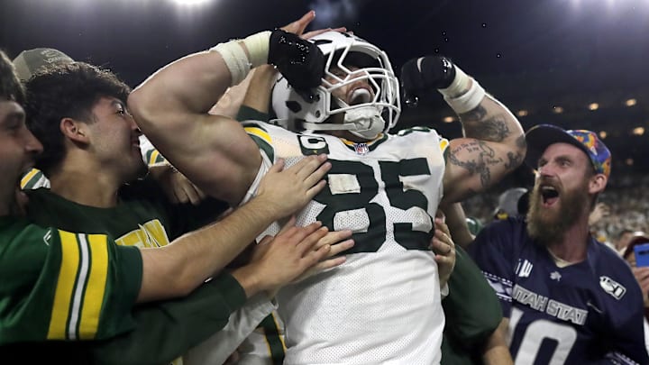 Bet the OVER on Tucker Kraft's receptions total in Week 3.