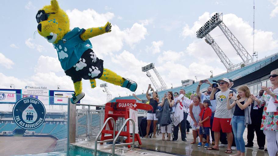 Jaxson de Ville, Jaguars, NFL.