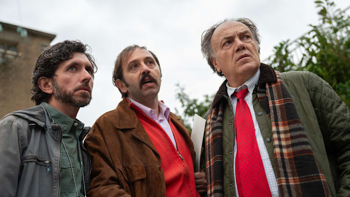 THE TWISTED TALE OF AMANDA KNOX - “Ci vediamo più tardi” - Under mounting pressure, the police try to break Amanda and Raffaele while Edda races to reunite with her daughter. (Disney/Andrea Miconi)
VINCENZO ZAMPA, ANTONIO PERNA, FRANCESCO ACQUAROLI