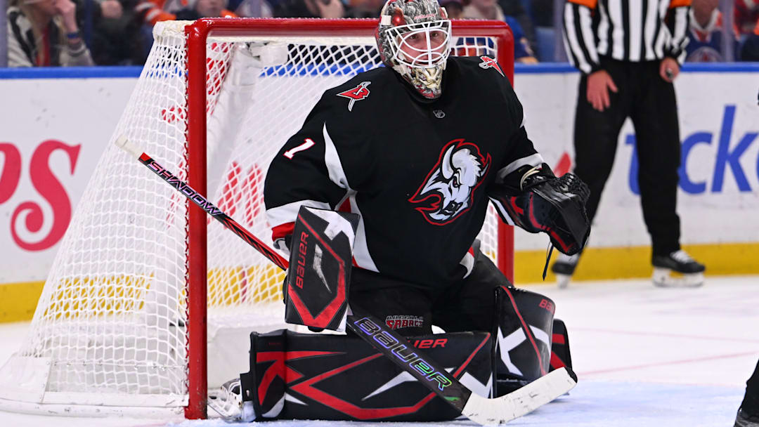 Buffalo Sabres goalie Ukko-Pekka Luukkonen (UPL)