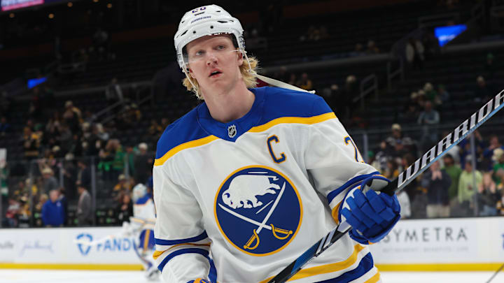 Sabres defenseman Rasmus Dahlin is one of two Buffalo players to make the NHL 2030 list.