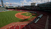 Sep 6, 2020; Boston, Massachusetts, USA; An empty Fenway Park is seen during the game between the Boston Red Sox and the Toronto Blue Jays. Mandatory Credit: Winslow Townson-Imagn Images