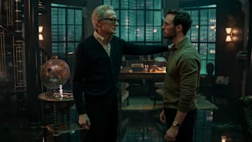 Bill Nighy and Sam Claflin in Lazarus