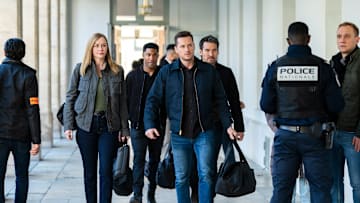 “The Kill Floor” – A member of the Fly Team goes missing as the hunt for Greg Csonka continues in Paris. Meanwhile, Vo’s life hangs in the balance after being shot, on FBI: INTERNATIONAL, Tuesday, Jan. 28 (9:00-10:00 PM, ET/PT) on the CBS Television Network, and streaming on Paramount+ (live and on-demand for Paramount+ with SHOWTIME subscribers, or on-demand for Paramount+ Essential subscribers the day after the episode airs)*. Pictured (L-R): Eva-Jane Willis as Europol Agent Megan “Smitty”