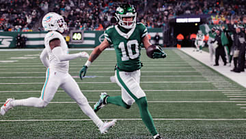 NY Jets wide receiver Allen Lazard