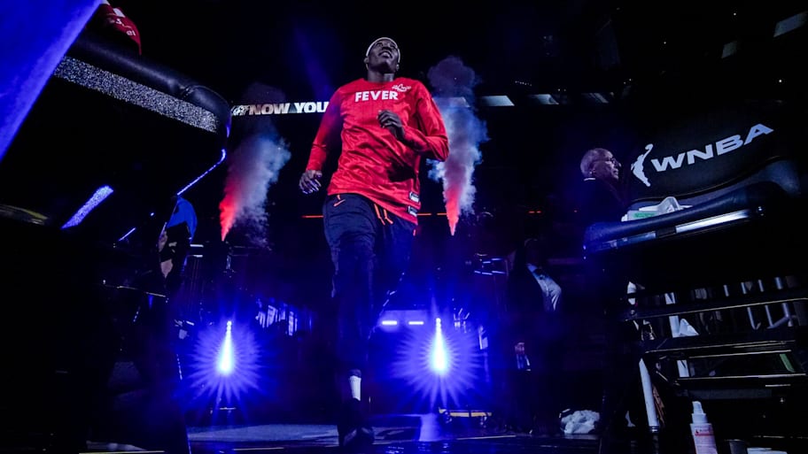 Natasha Howard, who has won three titles since being traded away by the Fever in 2016, is back with Indy in a new role.  | Grace Smith/IndyStar / USA TODAY NETWORK via Imagn Images