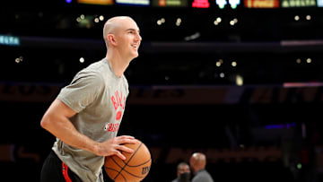 Caruso volvió al Staples Center pero con el uniforme de los Bulls
