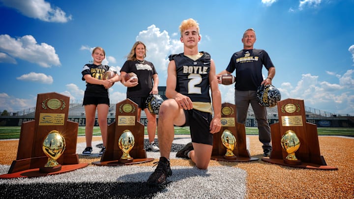 The Boyle County Rebels have won the last four Kentucky state championships and looked poised for their fifth Saturday in Ohio. 