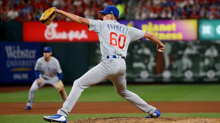 Cincinnati Reds pitcher Luke Farrell