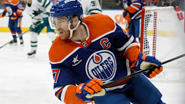San Jose Sharks v Edmonton Oilers
