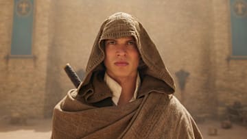 Rand al'Thor played by Josha Stradowski in The Wheel of Time season 2. Image: Prime Video.