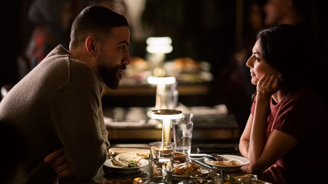 Pictured (L-R): Zeeko Zaki as Special Agent Omar Adom ‘OA’ Zidan and Pardis Saremi as Agent Zara Ushruf. 