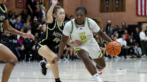 High school girls basketball