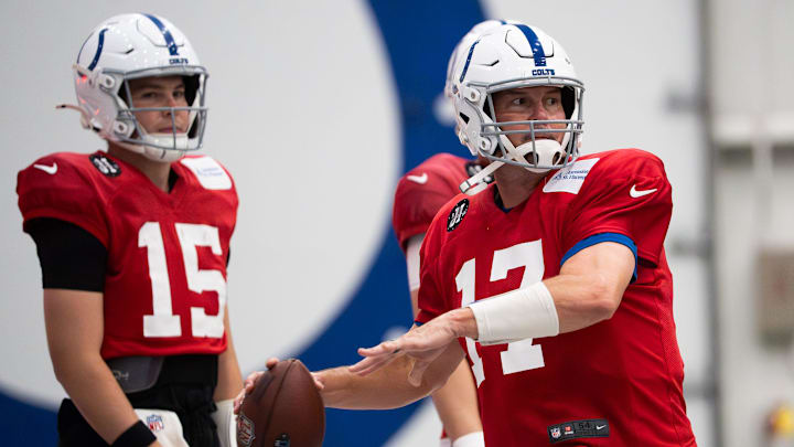 Colts quarterback Philip Rivers is set to make his first start in five years on Sunday against the Seahawks. Colts quarterback Philip Rivers is set to make his first start in five years on Sunday against the Seahawks.
