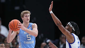 Cade Tyson in the Hoops for St. Jude Tip Off Classic exhibition game at Memphis