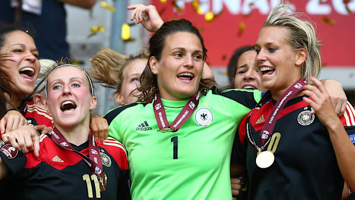 Anja Mittag, Nadine Angerer, Lena Goessling