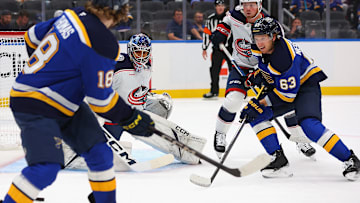Columbus Blue Jackets v St. Louis Blues