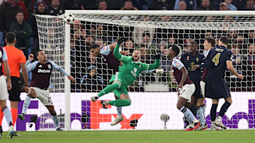 Morgan Rogers had a late goal ruled out for Aston Villa against Juventus