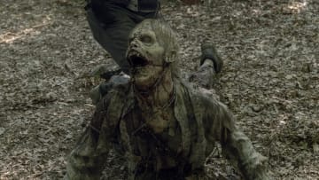 Jeffrey Dean Morgan as Negan - The Walking Dead _ Season 10, Episode 5 - Photo Credit: Jace Downs/AMC