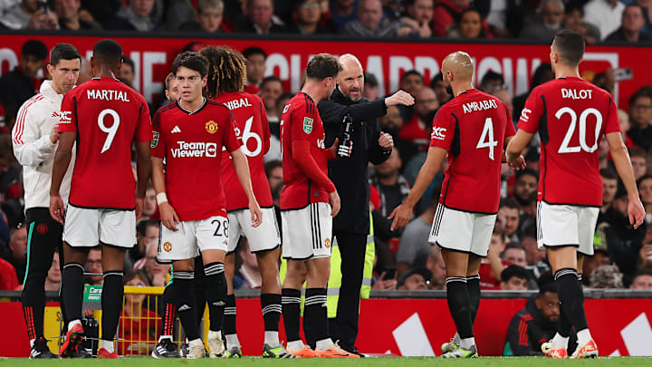 Manchester United v Crystal Palace - Carabao Cup Third Round