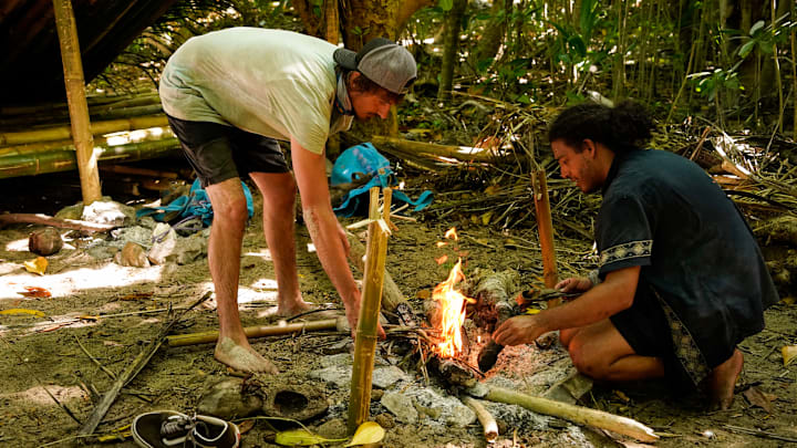 “Epic Boss Girl Move” – Castaways begin to gauge how much they can trust their tribemates. Tribes must wind their way to victory in the challenge to earn safety and fishing gear. Then, a castaway risks getting caught red-handed with important information in the game, on SURVIVOR, Wednesday, Sept. 25 (8:00-9:29 PM, ET/PT) on the CBS Television Network, and available to stream on Paramount+(live and on-demand for Paramount+ with SHOWTIME subscribers, or on-demand for Paramount+ Essential