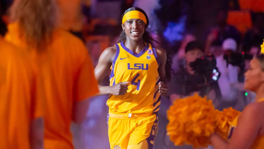 Flau'jae Johnson 4, LSU Tigers Womens Basketball take on the Tennessee Lady Vols. Thursday, Feb. 26, 2026.