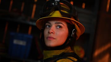 Pictured: Stephanie Arcila as Gabriela Perez in Fire Country season 2