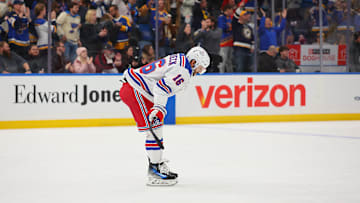 Vincent Trocheck, New York Rangers v St Louis Blues