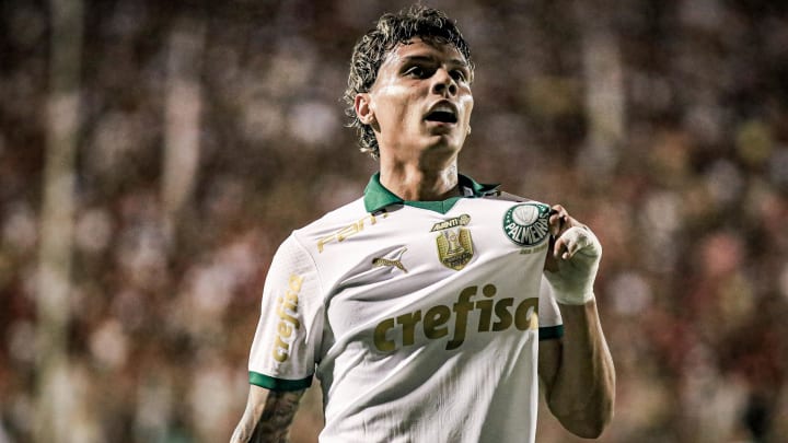 Richard Ríos, volante do Palmeiras