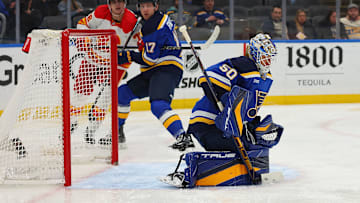 Calgary Flames v St Louis Blues