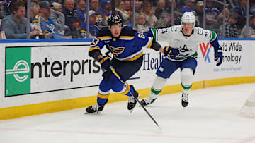 Vancouver Canucks v St Louis Blues