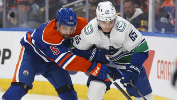 Vancouver Canucks v Edmonton Oilers - Game Four