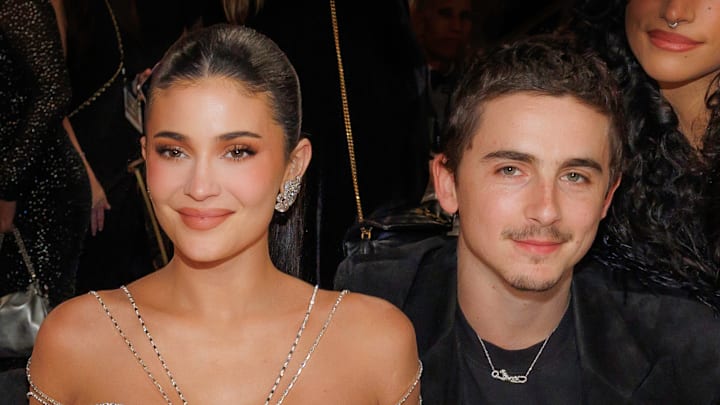 Kylie Jenner and Timothée Chalamet