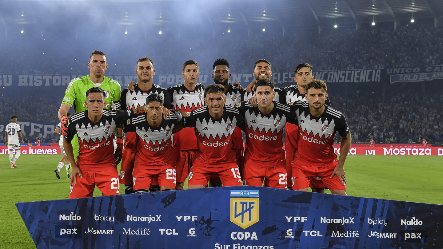 The schedule with River Plate's next five games after the match against
