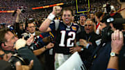 Los New England Patriots, con Tom Brady a la cabeza, ganaron el Super Bowl en 2004 por segunda vez consecutiva 
