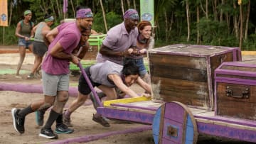 “Scorpio Energy” – One tribe struggles to keep their heads in the game after the first tribal council of the season. Another castaway will win the biggest and most intense music battle in SURVIVOR history, “Taylor Swift vs. Metallica.” Then, tribes must use teamwork and persistence during the immunity challenge to keep them from heading to tribal council, on a two-hour episode of SURVIVOR, Wednesday, March 6 (8:00-10:00 PM, ET/PT) on the CBS Television Network, and available to stream live and