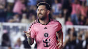 Lionel Messi porte le maillot de l'Inter Miami.