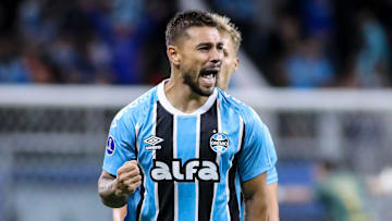 João Pedro marcou o gol do Grêmio na Arena João Pedro marcou o gol do Grêmio na Arena