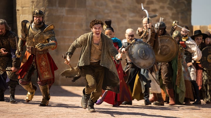 Donal Finn as Mat Cauthon in The Wheel of Time season two