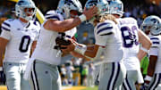 Kansas State Wildcats quarterback Avery Johnson