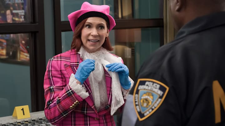Pictured (L-R): Carrie Preston as Elsbeth Tascioni and Wendell Pierce as Captain Wagner in Elsbeth season 3