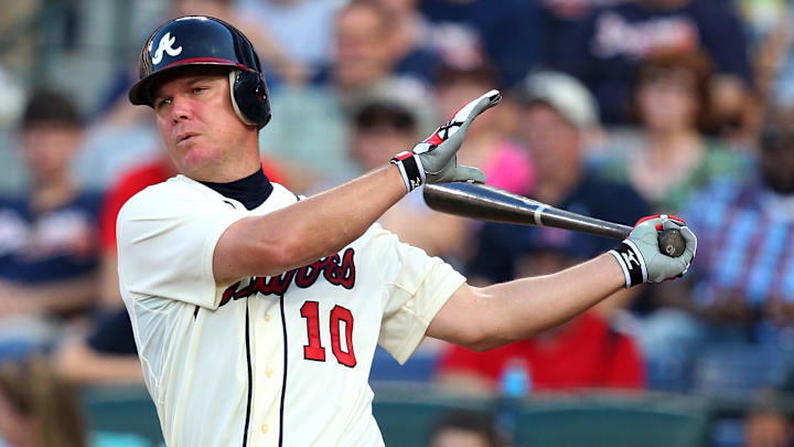 Chipper Jones no llegó a los 3.000 hits