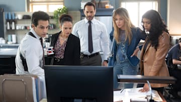 HIGH POTENTIAL - ÒThe RAMsÓ - A famous baseball newscaster is murdered, and the team is on the case. Meanwhile, Soto and Morgan meet with a potential lead to discuss RomanÕs disappearance, and Tom has some personal news to share with Morgan. TUESDAY, JAN. 14 (9:00-10:00 p.m. EST) on ABC.
DENIZ AKDENIZ, JUDY REYES, DANIEL SUNJATA, KAITLIN OLSON, JAVICIA LESLIE