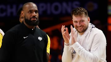 Luka Doncic brilló en el triunfo de los Lakers sobre Denver