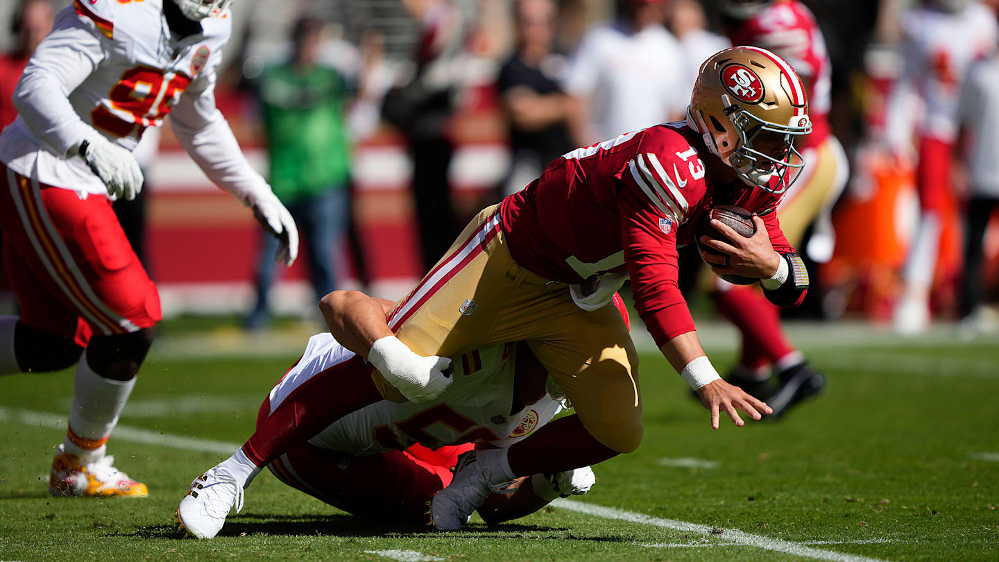 Brock Purdy, hành vi phạm tội của 49ers gặp đủ loại vấn đề so với các tù trưởng