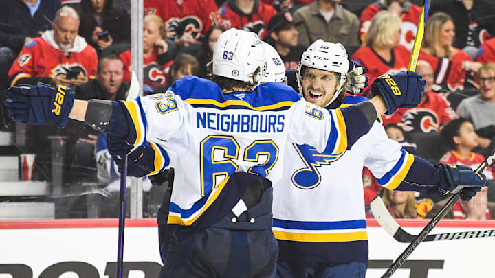 St Louis Blues v Calgary Flames