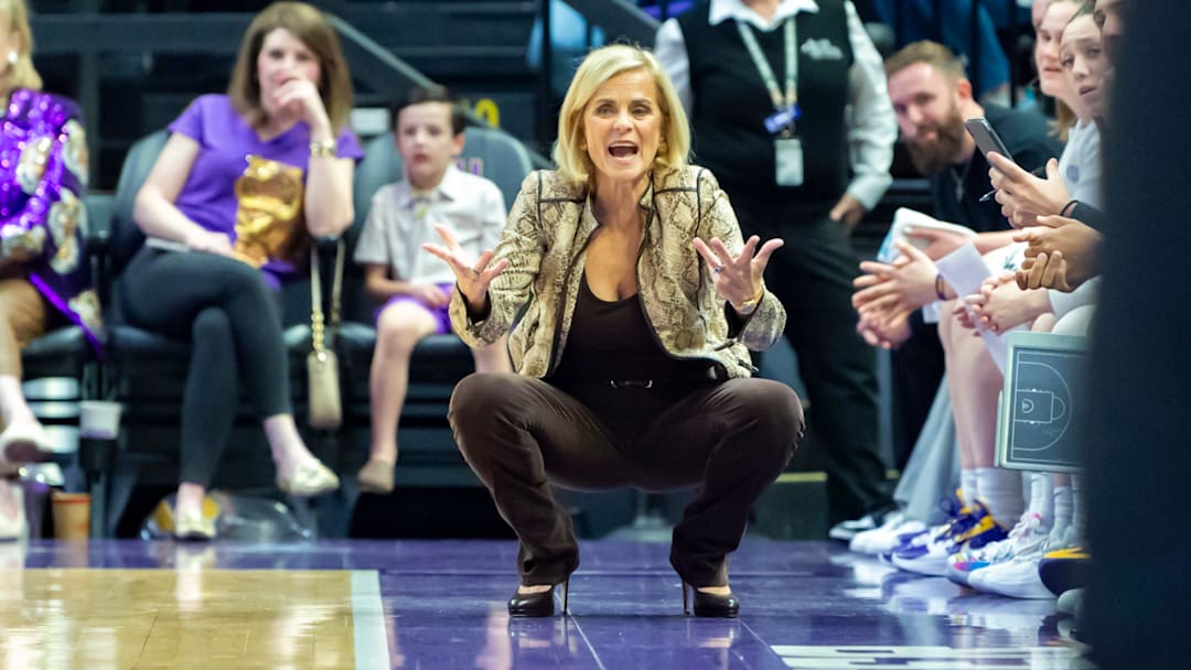 Kim Mulkey’s LSU team started the season with 11 100-point games, but are 0–2 since conference play began. 