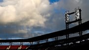 Aug 26, 2020; St. Louis, Missouri, USA;  A view of an empty Busch Stadium prior to a game between the St. Louis Cardinals and the Kansas City Royals. Mandatory Credit: Jeff Curry-Imagn Images