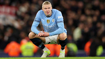 Haaland is struggling in front of goal