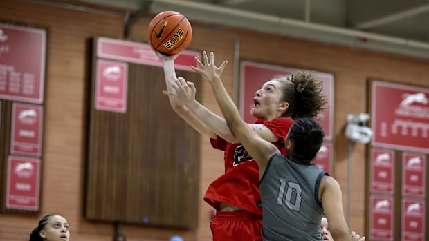 High school girls basketball